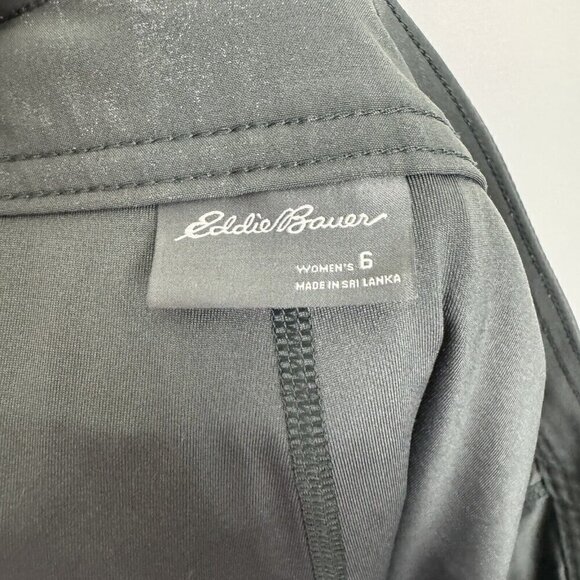 Eddie Bauer Woman’s  Outdoor Hiking Skirt Skort Gray Size 6 Built In Shorts - Picture 5 of 6